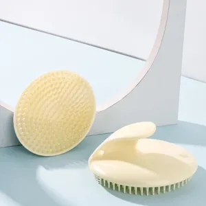 Brosse de massage pour le cuir chevelu shampooing brosse de soin capillaire detente quotidienne