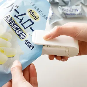 Mini sigillante per sacchetti portatile termosigillatrice in plastica per alimenti domestici.