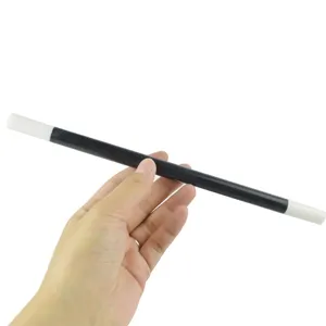 Magician Wand Jazz Stick For Stage Performance Costume Props Black White Plastic Wand Magic Show Performance Accessories