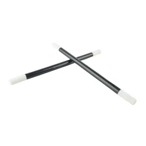 Magic wand performance props, black and white plastic stage magician accessory for party show