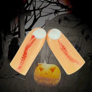 Halloween prank prop fake severed fingers horror bloody toy party decoration spooky trick