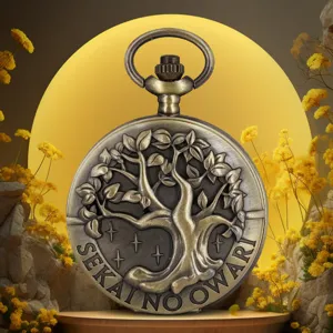 Vintage Bronze Quartz Pocket Watch Tree of Life Relief Pendant Necklace Gift For Men