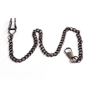 Chaîne de montre de poche en métal chaîne de jean punk hip hop accessoire mode