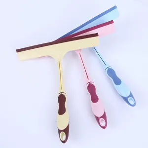 Haushalt Glas Fensterwischer und Reinigungsbürste Set für Badezimmer Spiegel und glatte Oberflächen.