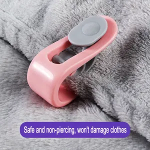 Duvet clip sheet fastener anti slip holder bed cover gripper bedding clamp pink grey