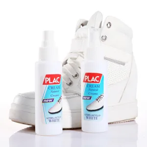 Detergente per Scarpe Bianche Spray Sbiancante Strumento per la Pulizia delle Sneaker Smacchiatore Liquido Portatile Per Scarpe in Tela e Pelle