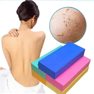 Éponge de Bain Exfoliante Douce Givreur de Corps Éliminateur de Peau Morte pour Adultes Bébés Accessoires de Bain