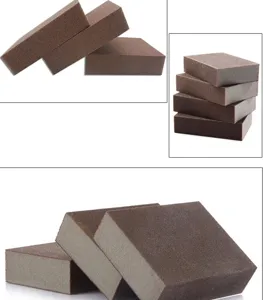 Multipurpose thickened nano carborundum sponge cleaning block for kitchen household use.