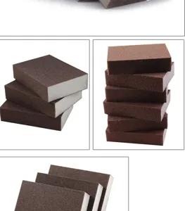 Detailed multi-angle view of the thickened nano carborundum magic cleaning sponge blocks.