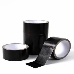 Rotolo di nastro di riparazione in pelle nera per divano auto, impermeabile resistente