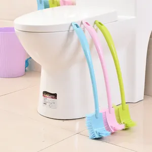 Spazzola per pulizia WC domestica manico lungo set di spazzole di lavaggio per il bagno.