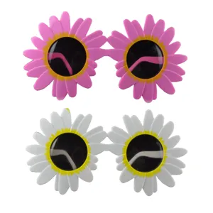 Occhiali da sole per feste a girasole novità per bambini e adulti, divertenti oggetti di scena 2