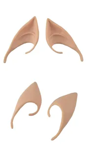 Elfen Ohren Cosplay Requisiten hellhäutige künstliche Ohren für Halloween Kostüm Party Detail