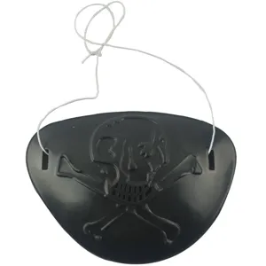 Piraten Kostüm Requisiten Set Vintage Gold Bronze Kunststoff Spielzeug Schwert Und Augenklappe Mit Totenkopf Muster Für Halloween