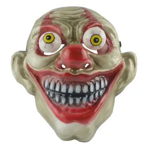 Gruseliger Halloween Clown Maske mit Augen Horror Party Requisite Verkleidung Kostüm Zubehör