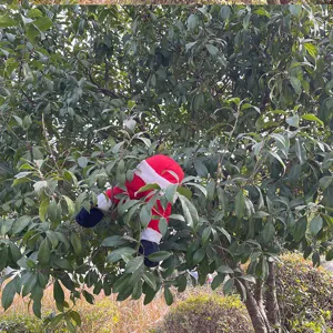 Weihnachtselfen Beine Dekoration für Baum, lustige Plüsch Hängeornament für Feiertage.