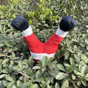Weihnachten verkehrte Elfenbeine Plüsch Dekoration für Baum, Garten, Tür und Fenster lustig.