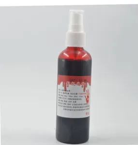Halloween fake blood spray bottle horror party makeup prop liquid red cosmetic effect
