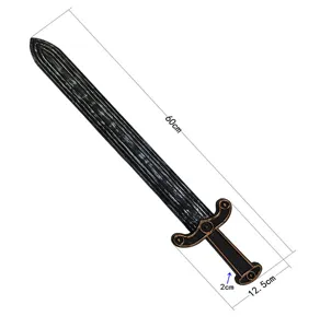 Antikes Plastik Spielzeugschwert COS Requisite Halloween Kostüm Zubehör 60cm lang