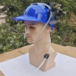 Casque de biere paresseux avec porte canette et paille pour fete d anniversaire en plein air