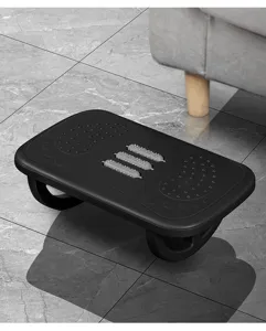 Ergonomische Fußstütze für das Büro unter dem Schreibtisch mit Massage-Rollen für Bequemlichkeit.