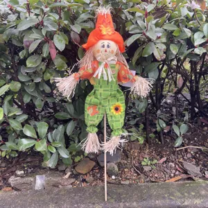 Halloween scarecrow garden stake autumn yard decoration autumn festival outdoor party decor