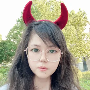 Halloween devil horn headband red plush hair hoop festival party costume hair accessories for women