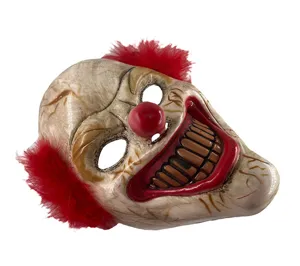 Scary Halloween clown mask creepy full face prop party costume cosplay horror mask decor
