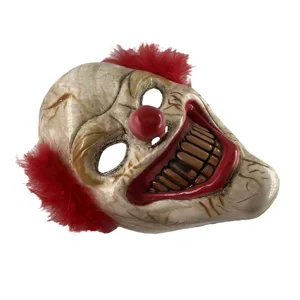 Halloween creepy clown mask scary full face costume party scary props decoration party mask