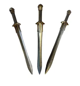 Halloween vintage plastic sword cosplay weapon stage performance prop toy dagger ornament