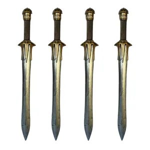 Halloween cosplay prop sword set ancient knight plastic weapon decorative party long sword