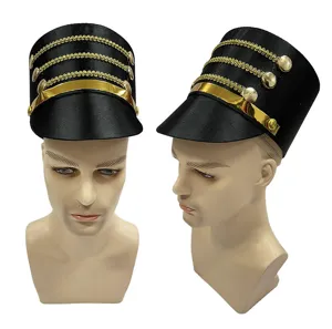 Elegante sombrero de soldado Cascanueces gorra de banda britanica para fiesta de Navidad