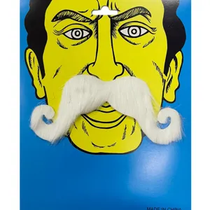 Halloween fake mustache novelty costume party prop for men detective disguise accessory