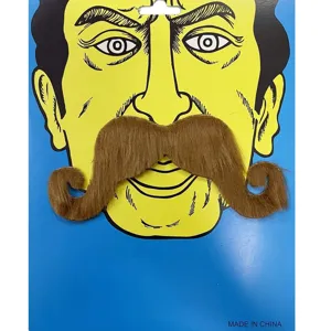 Halloween funny fake mustache self adhesive novelty costume beard for party carnival props