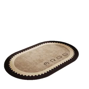 Alfombra de suelo absorbente antideslizante de diatomita para baño pasillo entrada.