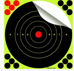 8-Zoll selbstklebende Zielscheibe Aufkleber fur Bogenschiessen Dart Schiessen Training.