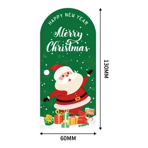 Christmas Santa Claus sealing sticker gift box packaging label holiday decorative