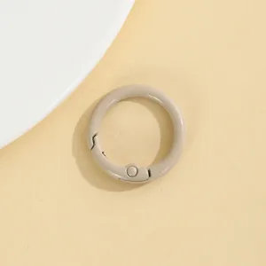 Zinklegering veer O-ring metalen snap haak voor sleutelhanger DIY tas accessoire