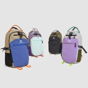 Outdoor hiking waterproof colorful backpack large capacity travel sports mountaineering bag detail