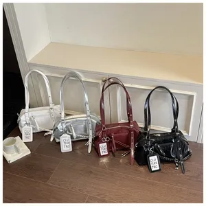 Fashion women's shoulder bag large capacity casual pillow handbag daily commuter style