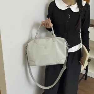 Bolso de viaje casual para mujer, bolsa grande de mano con correa para hombro diario.