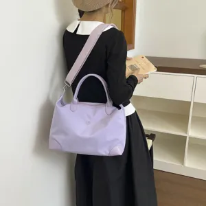 Gran bolsa de viaje para mujer bolso de hombro weekender para viajes cortos y deporte.