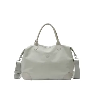 Bolso de viaje de gran capacidad para mujer, bolsa de hombro cruzada portátil para gimnasio.