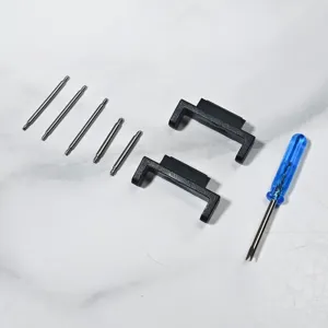 Detailed shot of watch connector adapter and installation tool kit for custom watches.