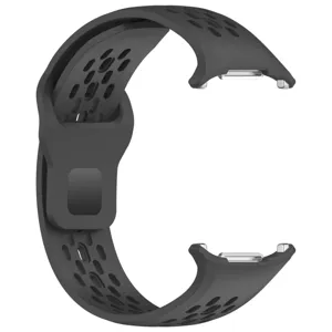 Replacement silicone sports strap with breathable holes for Samsung Galaxy Watch Ultra smartwatch.