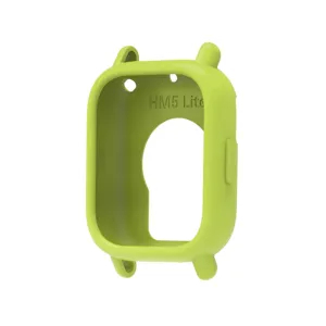 Silikon Schutzhülle Weiches Case für Smartwatch Grün Ersatz Zubehör Abdeckung