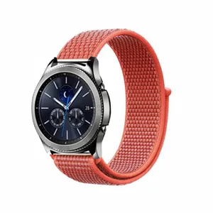 Universele nylon lus gevlochten sport horlogeband geschikt voor Samsung Huawei.