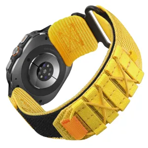 Passend für Samsung Galaxy Watch Ultra 47mm Outdoor Nylon Schlaufe geflochtenes Armband