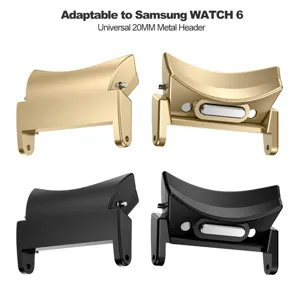 Roestvrijstalen Horlogeband Connector Adapter Voor Smartwatch Snelsluiting Metalen Link Vervanging Horloge Accessoires