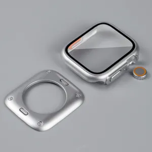 Λεπτομερής όψη της προστατευτικής θήκης smartwatch με ενσωματωμένο γυαλί.